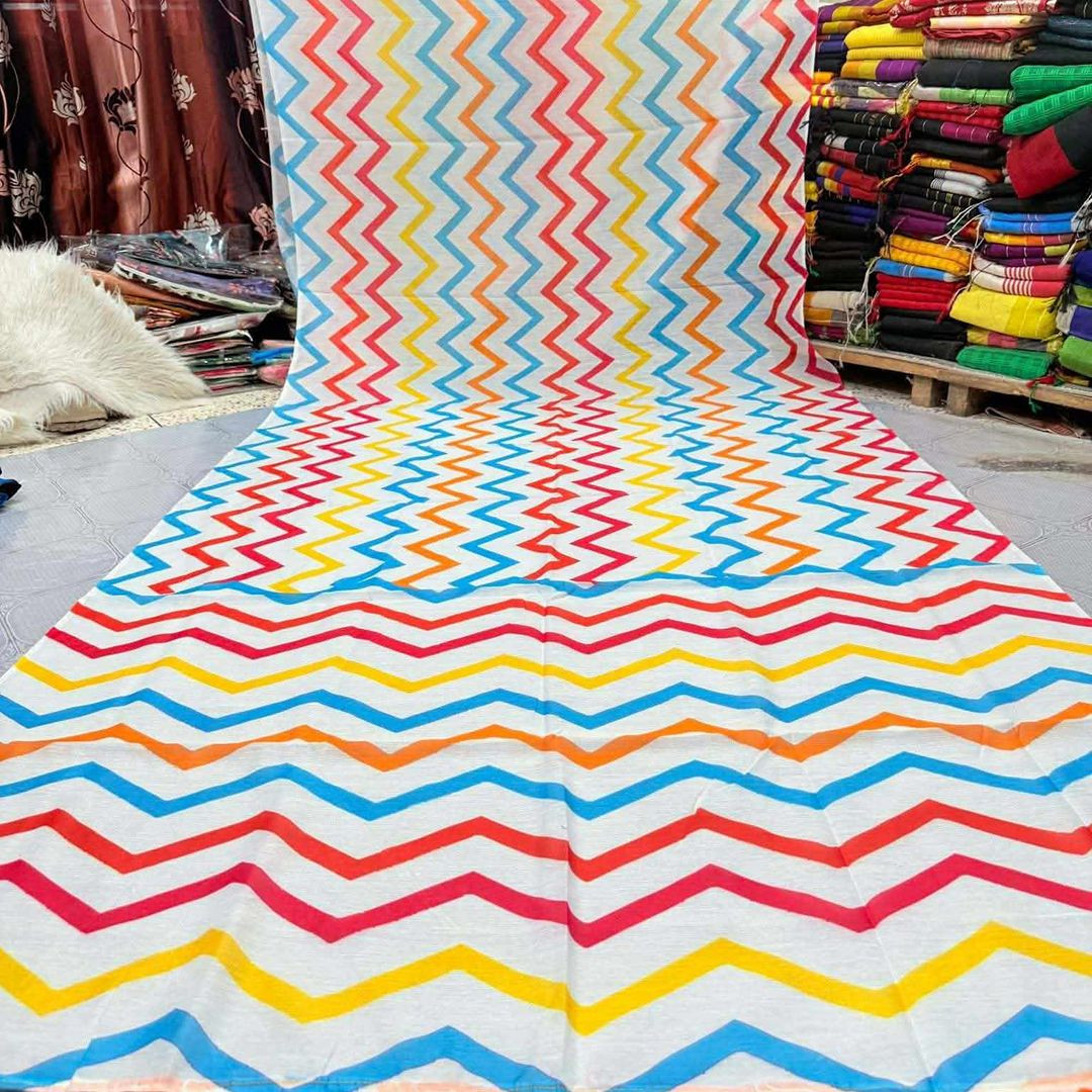 চান্দেরি সিল্ক শাড়ি